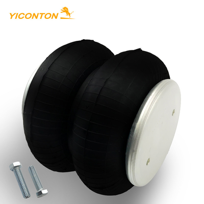 Hendrickson B-14486 3317 Contitech FD200-22524 Firestone W01-358-7795 এর জন্য 2 কনভোলুটেড ট্রেলার এয়ার স্প্রিং