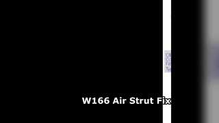 মার্সিডিজ W166 এয়ার সাসপেনশন স্ট্রুট প্রতিস্থাপন